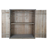 Cupboard DKD Home Decor MB-162823 Brown Golden Metal Poplar 120 x 50 x 175 cm-3