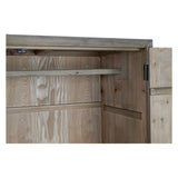 Cupboard DKD Home Decor MB-162823 Brown Golden Metal Poplar 120 x 50 x 175 cm-2