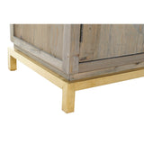 Sideboard DKD Home Decor Golden Metal Brown Poplar (150 x 50 x 80 cm)-4