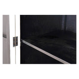 Cupboard DKD Home Decor White Golden Metal Poplar 120 x 50 x 175 cm-2