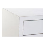 DKD Home Decor Kamakura Sideboard 150 x 50 80 cm White Golden Metal Poplar