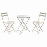 Table set with 2 chairs DKD Home Decor 80 cm 60 x 60 x 70 cm-0