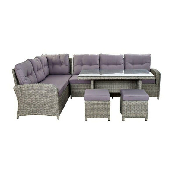 Sofa and table set DKD Home Decor Exterior 267 x 204 x 90 cm (4 pcs)-0
