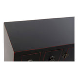 Console DKD Home Decor Fir Black 95 x 24 x 79 cm MDF Wood-5