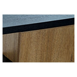 Sideboard DKD Home Decor Alvin Black Natural Iron Fresno 160 x 40 x 75 cm-4