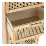 Chest of drawers DKD Home Decor Natural rubber Rattan (40 x 30 x 90 cm)-2