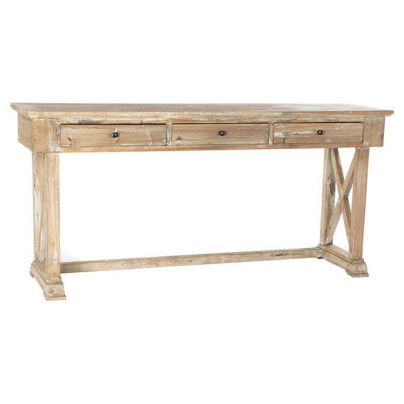 Console DKD Home Decor MB-172724 184,5 x 48 x 86 cm White Light brown Pinewood-0