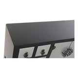 Console DKD Home Decor Black Multicolour Silver Fir MDF Wood 95 x 24 x 79 cm-6