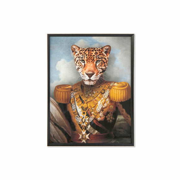 Painting DKD Home Decor Leopard (74 x 3 x 97 cm)-0