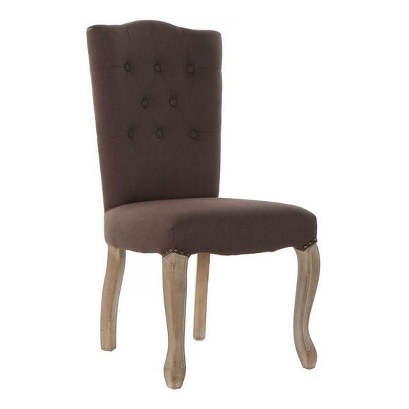 Chair DKD Home Decor Brown Multicolour Natural 52 x 49 x 101 cm-0
