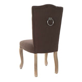 Chair DKD Home Decor Brown Multicolour Natural 52 x 49 x 101 cm-4