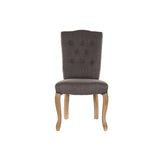 Dining Chair DKD Home Decor 52 x 53 x 103 cm Dark grey-5