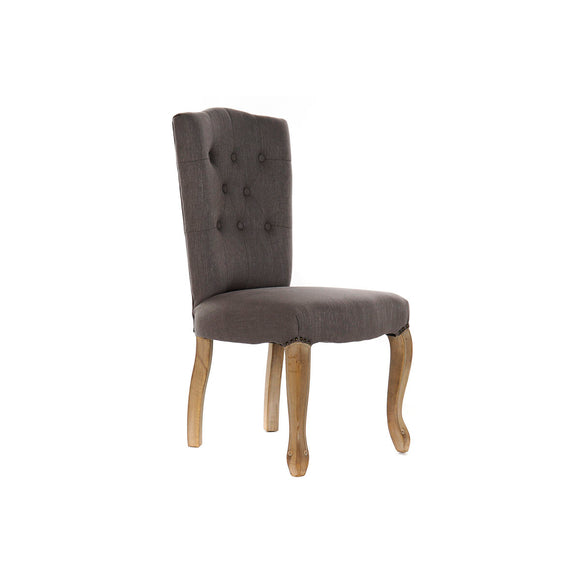 Dining Chair DKD Home Decor 52 x 53 x 103 cm Dark grey-0