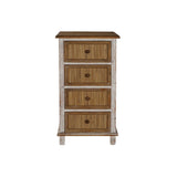 Chest of drawers DKD Home Decor White Brown Natural Fir 48 x 38 x 89,5 cm-1