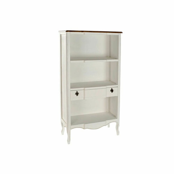 Shelves DKD Home Decor White Brown Multicolour Wood 75 x 35 x 143 cm-0