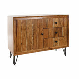 Sideboard DKD Home Decor   100 x 40 x 77 cm Black Brown Acacia-0