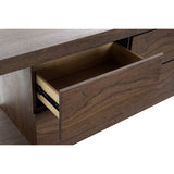 Sideboard DKD Home Decor   Brown Transparent Crystal Walnut MDF Wood 160 x 45 x 80 cm-6