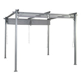 Pergola DKD Home Decor MB-179020 290 x 290 x 230 cm Steel Metal/Plastic-6