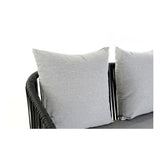 Sofa and table set DKD Home Decor MB-179039 Grey Garden Polyester Rope Aluminium (151,5 x 72 x 70 cm) (4 pcs)-7