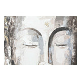 Painting DKD Home Decor CU-179192 100 x 3,8 x 100 cm Buddha Oriental (2 Units)-1