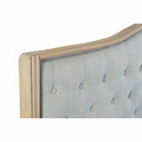 Headboard DKD Home Decor Grey Multicolour Natural Light grey Wood Rubber wood 180 x 10 x 120 cm-2