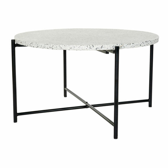Dining Table DKD Home Decor Stone Iron 80 x 80 x 45 cm-0