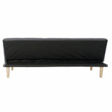 Sofabed DKD Home Decor Polyester Rubber wood (180 x 68 x 66 cm) (180 x 86 x 38 cm)-2