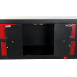 Console DKD Home Decor 98,5 x 27 x 80 cm Fir Black MDF Wood-4