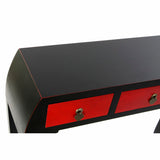 Console DKD Home Decor Fir Red Black MDF Oriental (96 x 27 x 80 cm)-5