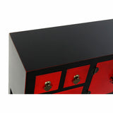 Console DKD Home Decor Black Fir MDF Wood 95 x 25 x 78,5 cm-4