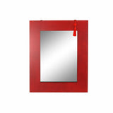 Wall mirror DKD Home Decor Black Red Oriental 70 x 2 x 90 cm-0