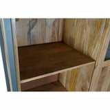 Display Stand DKD Home Decor 8424001807383 110 x 45 x 200 cm Crystal Metal Mango wood-1