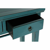 Console DKD Home Decor Blue Turquoise Metal 113 x 38 x 84 cm-1