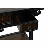 Console DKD Home Decor Black Dark brown 85 x 35 x 80 cm-1