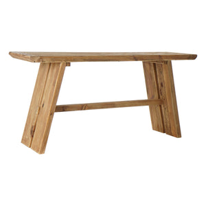 Console DKD Home Decor Natural Recycled Wood 160 x 45 x 76 cm-0