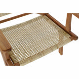 Armchair DKD Home Decor MB-182316 Natural Teak Light brown Rattan (69 x 78 x 68 cm)-4