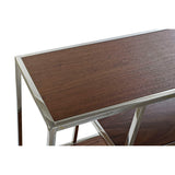 Console DKD Home Decor 190 x 40 x 96 cm Silver Steel Plastic MDF Wood-4