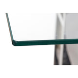 Dining Table DKD Home Decor Crystal Steel (180 x 90 x 75 cm)-1