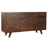 Sideboard DKD Home Decor Dark brown Acacia 145 x 41 x 76 cm-3