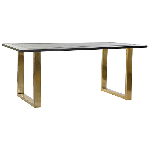 Dining Table DKD Home Decor 180 x 89 x 75 cm Metal Mango wood-0