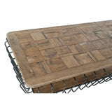 Centre Table DKD Home Decor Metal Pinewood (125 x 64 x 51 cm)-5