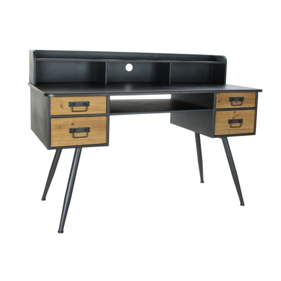 Desk DKD Home Decor Metal Fir (135 x 60 x 95 cm)-0