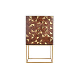 Sideboard DKD Home Decor White Black Golden Dark brown 84 x 43 x 152 cm-5
