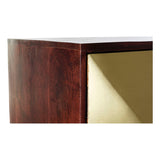 Sideboard DKD Home Decor Golden Dark brown Acacia Mango wood 84 x 43 x 156,5 cm-6