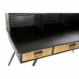 Desk DKD Home Decor S3023220 Black Metal MDF Wood (135 x 60 x 102 cm)-3