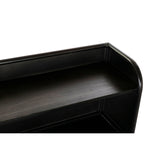 Desk DKD Home Decor S3023220 Black Metal MDF Wood (135 x 60 x 102 cm)-2