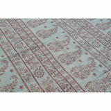 Carpet DKD Home Decor 160 x 230 x 0,4 cm Blue Polyester Green Arab (2 Units)-1