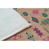Carpet DKD Home Decor 160 x 230 x 0,4 cm Polyester White Ikat Boho (2 Units)-2