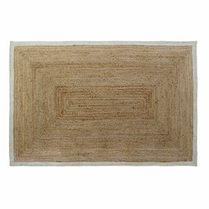 Carpet DKD Home Decor White Light brown Scandi 200 x 290 x 1 cm-0