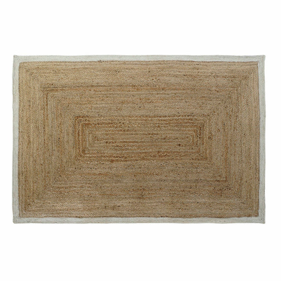 Carpet DKD Home Decor White Light brown Scandi 200 x 290 x 1 cm-0